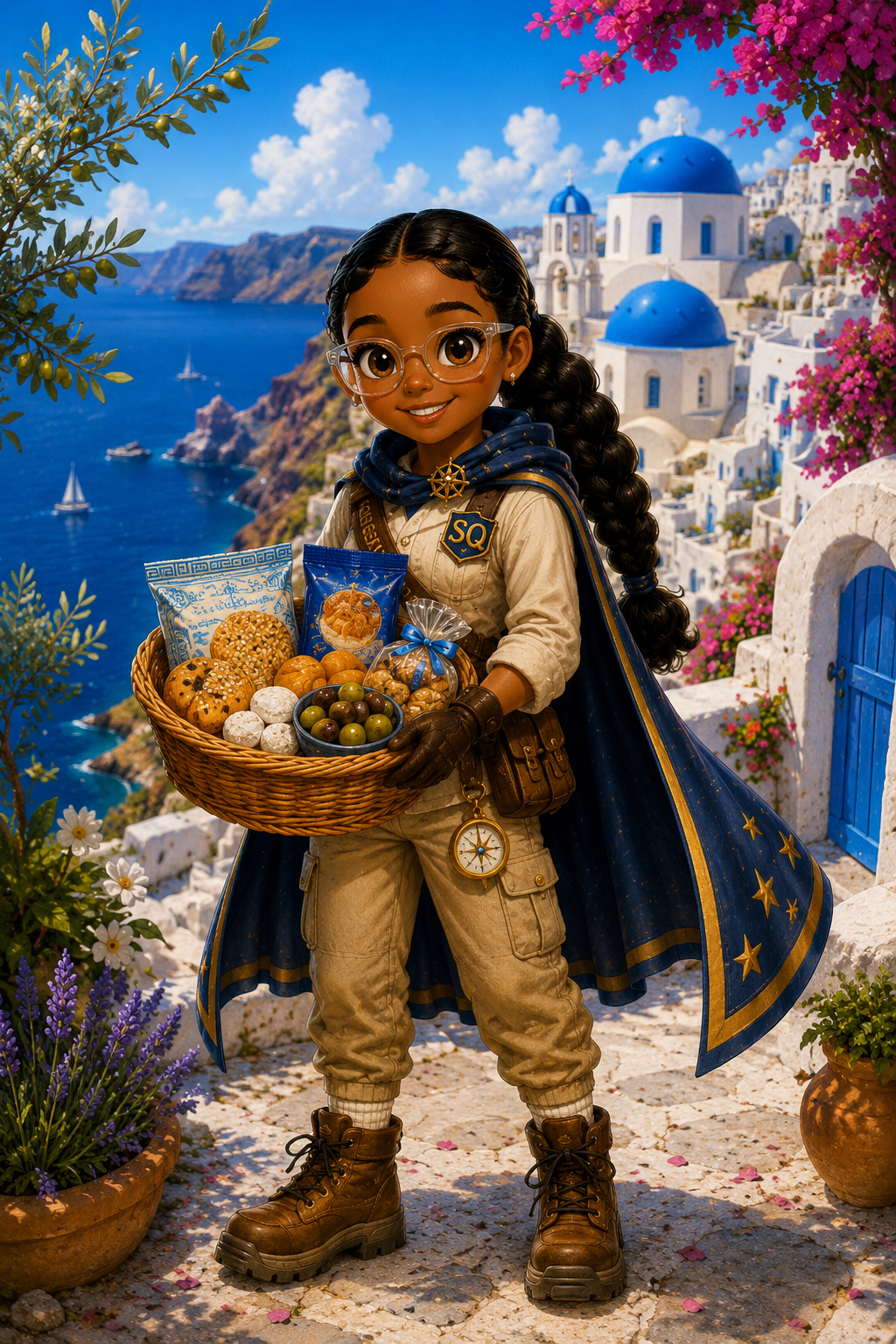 Gaia exploring Greece