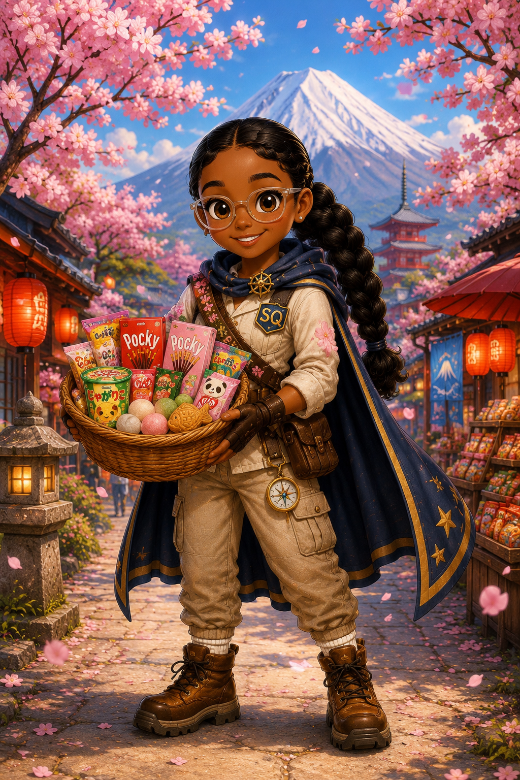 Gaia exploring Japan