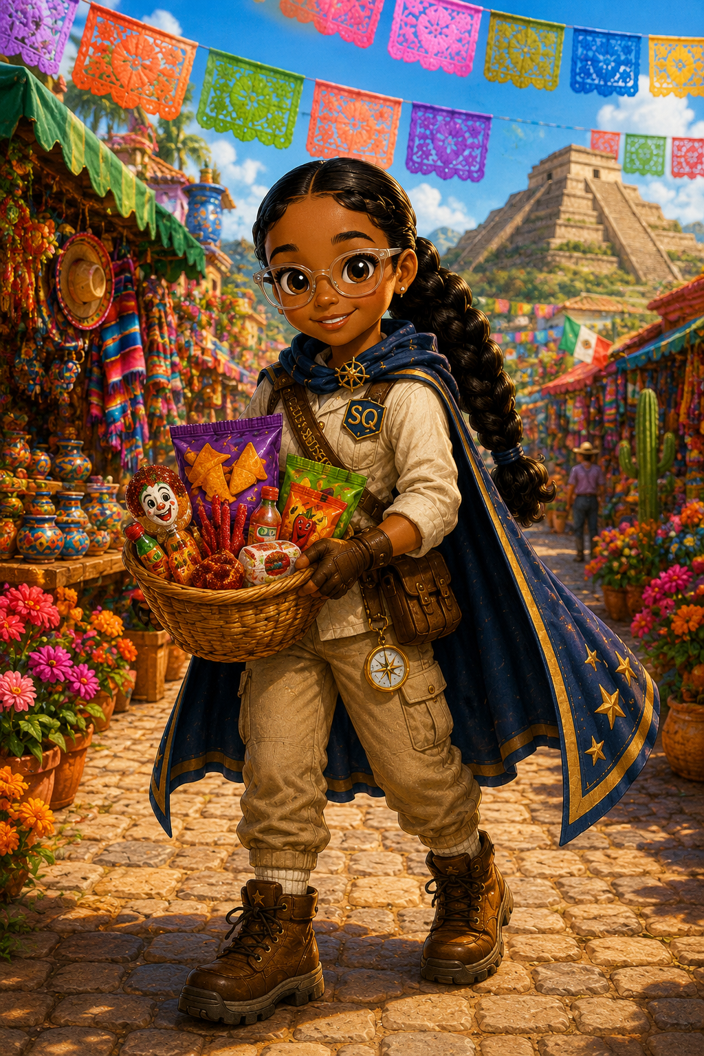Gaia exploring Mexico